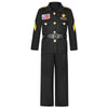 Frekuyrt Kids Police Costume Deluxe Police Officer Costume Cop Outfit Set for Boys Girls Halloween Cosplay Dress Up (5-7 Years)