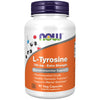 NOW Supplements, L-Tyrosine 750 mg, Supports Mental Alertness*, Neurotransmitter Support*, 90 Veg Capsules