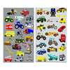 Cars and Trucks Stickers Party Supplies Pack Toddler - Over 160 Stickers for Toddler Boys and Girls (Cars, Fire Trucks, Construction, Buses & More!)