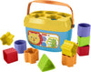Fisher-Price Infant Gift Set with BabyÂs First Blocks (10 Shapes) and Rock-a-Stack Ring Stacking Toy for Ages 6+ Months