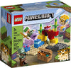 LEGO Minecraft The Coral Reef Toy Building Set 21164 Pretend Play Minecraft Toy with Alex, Puffer Fish and Zombie Figures, Ideal Gift for Kids Who Love Minecraft, Boys & Girls Age 7+ Years Old