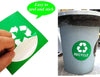 Recycle Sticker Trash Bin Label 8 Pack-4