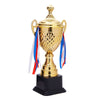 Juvale Large Gold Trophy Cup for Sports Championships, Tournaments, Award Competitions, Spelling Bee (15.2 x7.5 x 4.75 in)