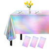 3 Pack Iridescent Tablecloth, 54