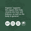 Standard Process Arginex - Whole Food Formula for Body Cleanse Organs - Liver Support and Kidney Health Supplement with Vitamin A, Oat Flour, Buckwheat and Ascorbic Acid - 90 Tablets