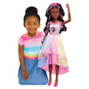 Barbie 28-inch Best Fashion Friend Unicorn Party Doll, Black Hair, Kids Toys for Ages 3 Up by Just Play