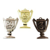 All Quality 1st 2nd 3rd Place Cup Star Award Medals - 3 Piece Set (Gold, Silver, Bronze) Includes Ribbon