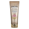 Jergens Natural Glow Sunless Tanning Lotion, Self Tanner, Fair to Medium Skin Tone, Daily Moisturizer, 7.5 Ounce, featuring Antioxidants and Vitamin E