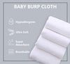 8 Pack Large Burp Cloths for Baby - 20