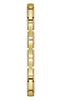 GUESS Women's Quartz Watch with Stainless Steel Strap, Gold, 7.5 (Model: GW0249L2)