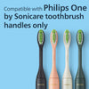 Philips One by Sonicare, 2 Brush Heads, Shadow Black, BH1022/06