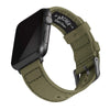 Archer Watch Straps - Canvas Watch Bands for Apple Watch (Faded Olive, Gray, 42/44/45/49mm)