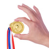 Abaokai 12 Pieces Gold Award Medals for Kids Sports Basketball Games, Party Favors, 2 Inches