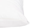 Amazon Basics 100% Cotton Hypoallergenic Pillow Protector Case - Standard, White