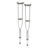 Hugo Mobility Adjustable Adult Crutches For Walking, Walking Crutches, Comfortable Lightweight Crutches with Underarm Pad and Hand Grip.