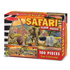 Melissa & Doug African Plains Safari Jumbo Jigsaw Floor Puzzle (100 pcs, over 4 feet long)