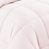 Sweet Home Collection Down Alternative Comforter All Season Warmth Luxurious Plush Loft Microfiber Fill Duvet Insert Bedding, Queen, Pale Pink