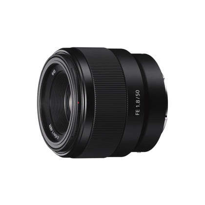 Sony - FE 50mm F1.8 Standard Lens (SEL50F18F), Black