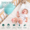 Pixsee Smart Video Baby Monitor, Full HD Camera and Audio with Night Vision, Cry Detection, Temperature Humidity Sensors, 2 Way Talk, Encrypted Wireless WiFi for Phone App, Supports Alexa