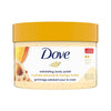 Dove Scrub Crushed Almond & Mango Butter For Silky Smooth Skin Body Scrub Exfoliates & Restores Skin's Natural Nutrients 10.5 oz