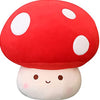 WeBingo Plush Mushroom Pillow, 12 Inch Cute Stuffed Mushroom, Plush Toy Room Decor Gift for Kids and Adults