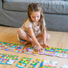 The Learning Journey: Puzzle Doubles - Giant ABC & 123 Train Floor Puzzles - Large Floor Puzzles For Kids Ages 3-5 - Award Winning Toys