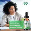 Hemp Oil Drops High Potency - 2,000,000 Maximum Strength Organic Grown in The USA - Natural Hemp Tincture - C02 Extraction, Vegan, Non-GMO Pack of 2