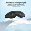 LitBear Sleep Mask for Side Sleeper Women Men, Eye Mask for Sleeping Light Blocking, 3D Contoured Cup Sleeping Mask, Soft Breathable Sleep Eye Mask with Adjustable Elastic Strap for Flight Nap