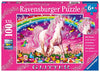 Ravensburger Horse Dreams - 100 Piece Glitter Jigsaw Puzzle for Kids - Every Piece is Unique, Pieces Fit Together Perfectly