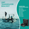 MHX XNT transducer bracket, 7400931 Transom Mounting Hardware Kit for MHX XNT Transducer Mount Replacement, Transducer Mounting Bracket, Transducer Mount for XHS Model Transducers with Kick-up Bracket