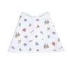 aden + anais Burpy Bib; 100% Cotton Muslin; Soft Absorbent 4 Layers; Multi-Use Burp Cloth and Bib; 22.5