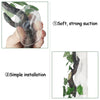 Fhiny 2 PCS Reptile Corner Branch, Resin Climb Tree Branch Decor with Leaves Tank Accessories Terrarium Plant Ornament with Suction Cup for Snake Lizard Bearded Dragons Gecko Climbing