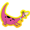 Licenses Products Hanna Barbera Flintstones Dino Bark Sticker