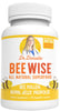 Dr. Danielle's Bee Wise - Bee Pollen Supplement - Bee Well with Royal Jelly, Propolis, Beepollen in 4 Daily Bee Pollen Capsules