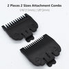 2 Pieces 2 Lengths Professional Hair Clipper Attachment Guide Guard Combs 1/16