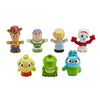 Fisher-Price Disney Toy Story Toddler Toys Little People 7 Friends Pack Figure Set with Woody & Buzz Lightyear for Ages 18+ Months (Amazon Exclusive)