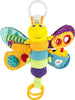 Lamaze Freddie the Firefly Clip On Car Seat and Stroller Toy - Soft Baby Hanging Toys - Baby Crinkle Toys with High Contrast Colors - Baby Travel Toys Ages 0 Months and Up