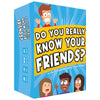 DO YOU REALLY KNOW YOUR FRIENDS? The Ultimate Party Game for Adults and Teens - Fun Card Game for Groups and a Great Friends Gift for Game Night