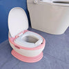 711tek Potty Seats for Toddlers & Kids - Toddler Potty Chair with Style and Comfort - Ideal Potty Training Toilet for Girls - Premium Toddler Toilet(Baby Pink)