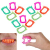 Halloween Teeth Neon Fangs Teeth, Costume, Funny Halloween Dress-Up, Pretend Play Decoration (12-Pack)