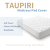 Taupiri King Quilted Mattress Pad Cover with Deep Pocket (8