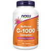 NOW Supplements, Vitamin C-1000 Complex with 250 mg of Bioflavonoids, Buffered, Antioxidant Protection*, 180 Tablets