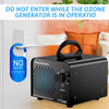 Ozone Generator 15,000mg/h, Commercial Ozone Machine, High Capacity Ozone Machine Odor Removal, Home Ozone Generator for Car, Pet, Smoke, Home, etc (Black)