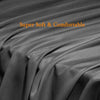 SONORO KATE Bed Sheet Set Super Soft Microfiber 1800 Thread Count Luxury Egyptian Sheets Fit 18-24 Inch Deep Pocket Mattress Wrinkle-6 Piece (Dark Grey, Queen)