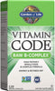 Garden of Life Raw B Complex - Vitamin Code - 120 Vegan Capsules, High Potency Vitamins for Energy & Metabolism with B2 Riboflavin, B1, B3, B6, Folate, B12 as Methylcobalamin & Biotin Plus Probiotics