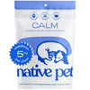 Native Pet Dog Calming Chews - Natural Calming Dog Treats Made with Melatonin for Dogs - Functional Dog Melatonin Chews with Real Chicken for Dogs Sleep Aid - Dog Anxiety Relief Treats - 30 Chews