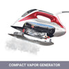 Reliable Velocity 270IR Steam Iron - Auto Control Compact Vapor Generator with Sensor Technology, Patented Technology for Continuous Steam, Zero Leaks, Perfect Temperature, 8 Programmable Setting