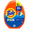 Tide PODS Laundry Detergent Original Scent, 112 count