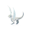 Schleich Eldrador Creatures Ice Dragon Toy Action Figure for Kids Ages 7-12,Blue, White