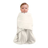 HALO Micro-Fleece Sleepsack Swaddle, 3-Way Adjustable Wearable Blanket, TOG 3.0, Cream, Newborn, 0-3 Months